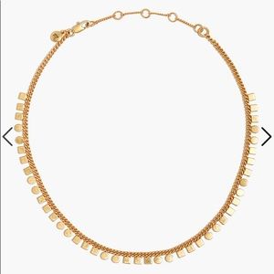 Madewell mini geochain choker necklace